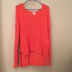 Target Orange knit sweater